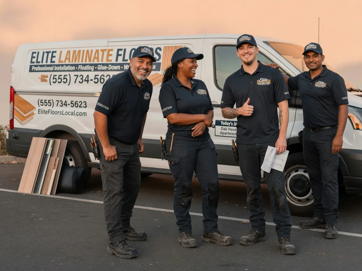 Laminate flooring installation company in Albany, OH